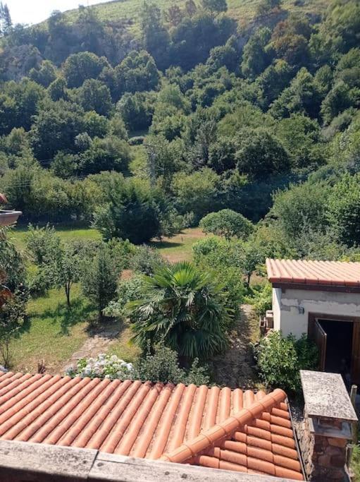 Amplia Y Comoda Casa De Piedra Con Porche Y Jardin San Roque de Ríomiera Екстериор снимка